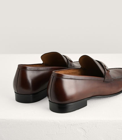 Bit Leather Loafers