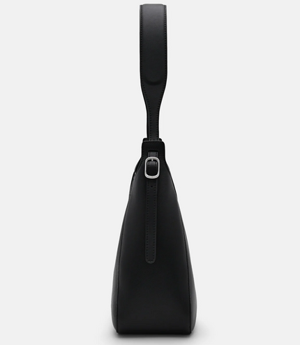 PEDRO Studio Rift Leather Hobo Bag - Black