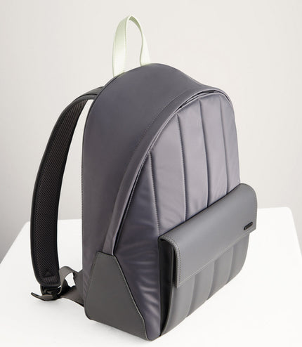 Quilted Nylon Backpack