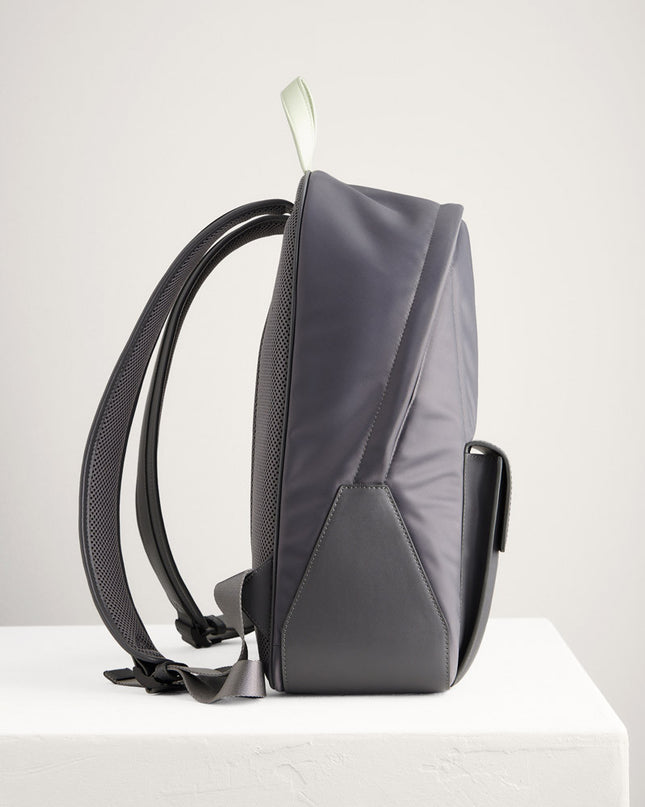 Quilted Nylon Backpack