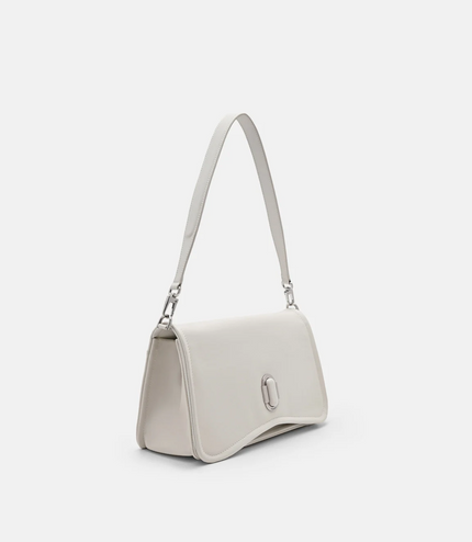 PEDRO Studio Rift Leather Shoulder Bag - Chalk