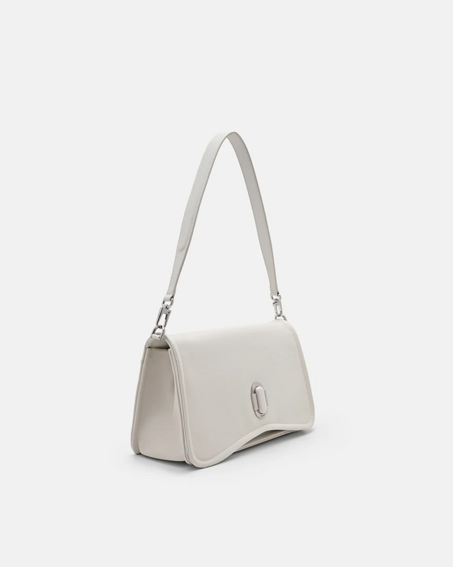 PEDRO Studio Rift Leather Shoulder Bag - Chalk