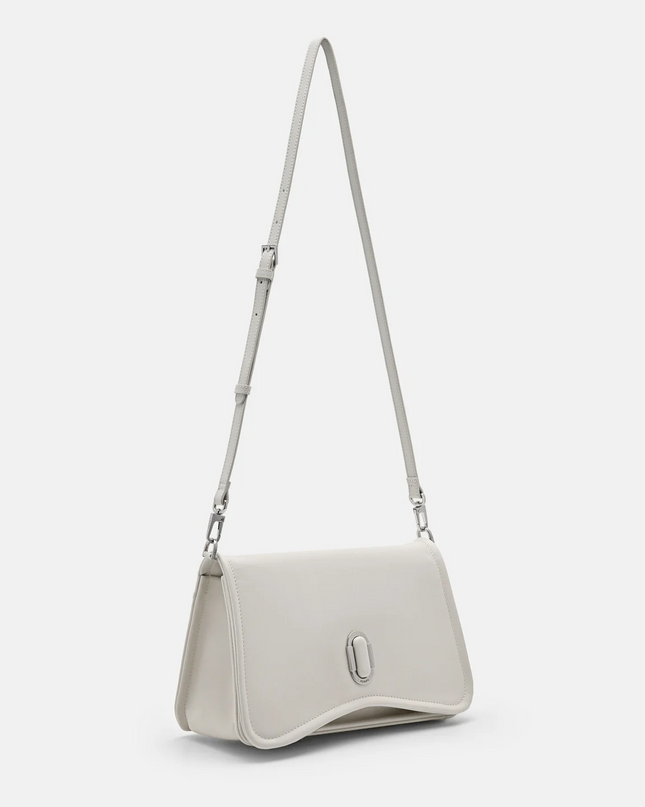 PEDRO Studio Rift Leather Shoulder Bag - Chalk