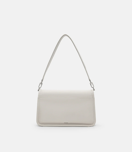 PEDRO Studio Rift Leather Shoulder Bag - Chalk