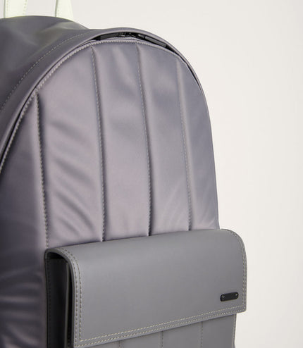 Quilted Nylon Backpack