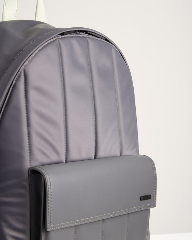 Quilted Nylon Backpack
