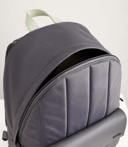 Quilted Nylon Backpack