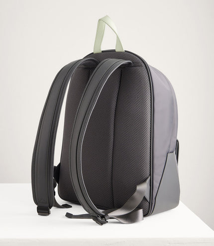 Quilted Nylon Backpack