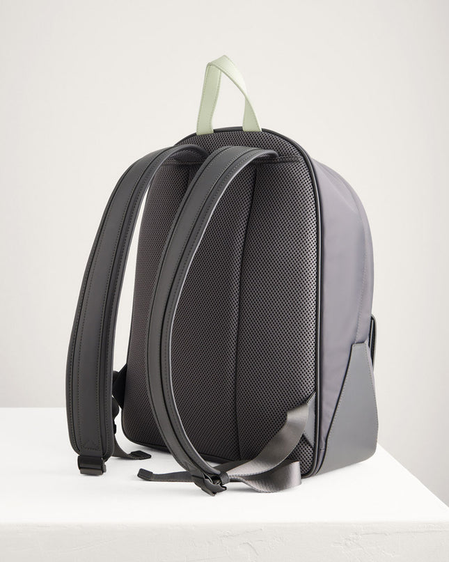 Quilted Nylon Backpack