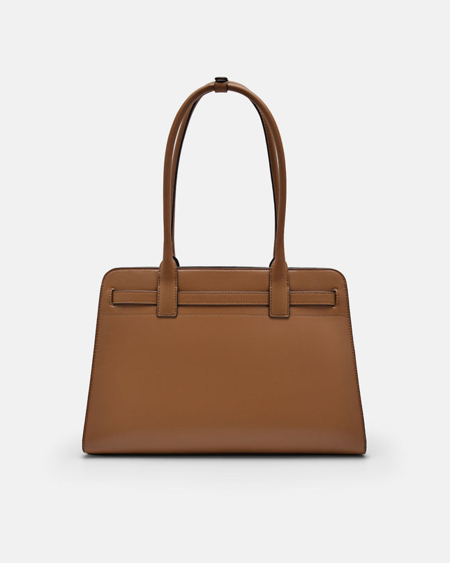PEDRO Studio Phoebe Leather Tote Bag - Cognac