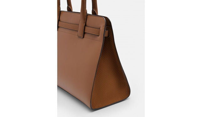 PEDRO Studio Phoebe Leather Tote Bag - Cognac