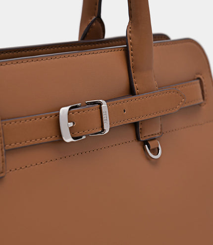 PEDRO Studio Phoebe Leather Tote Bag - Cognac