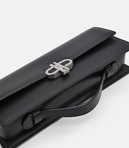 PEDRO Icon Leather Clutch Bag - Black