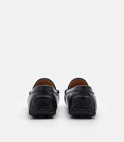 PEDRO Icon Leather Driving Shoes - Black