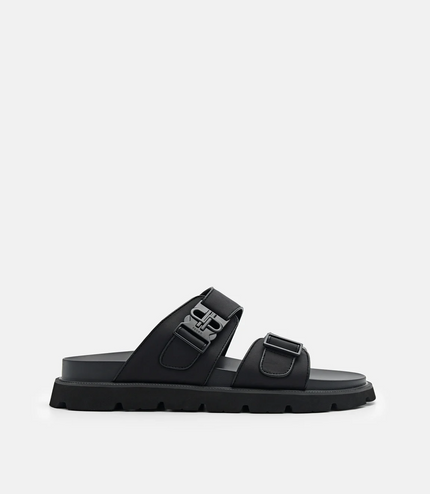 PEDRO Icon Slide Sandals - Black