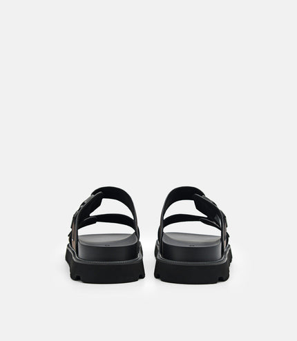 PEDRO Icon Slide Sandals - Dark Brown