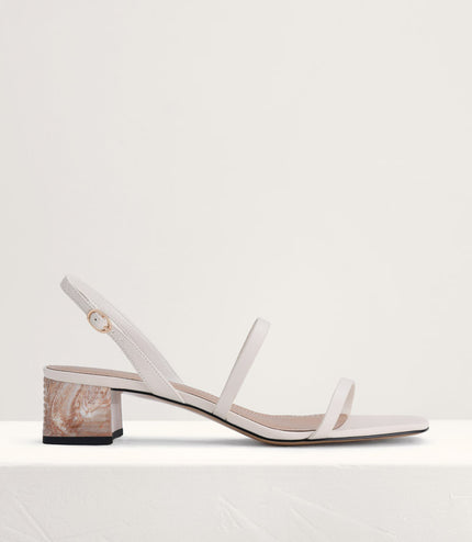 Square Toe Heeled Sandals