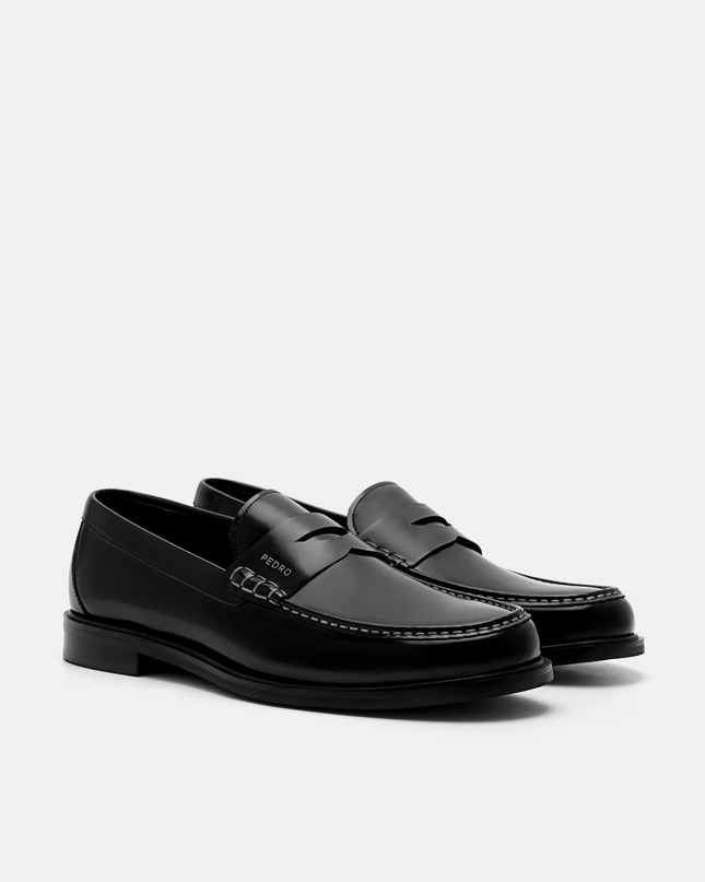Leather Penny Loafers