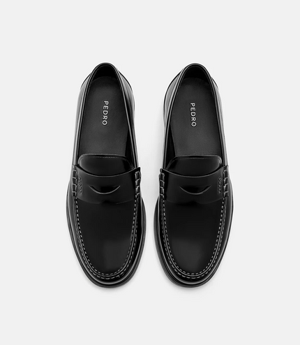 Leather Penny Loafers