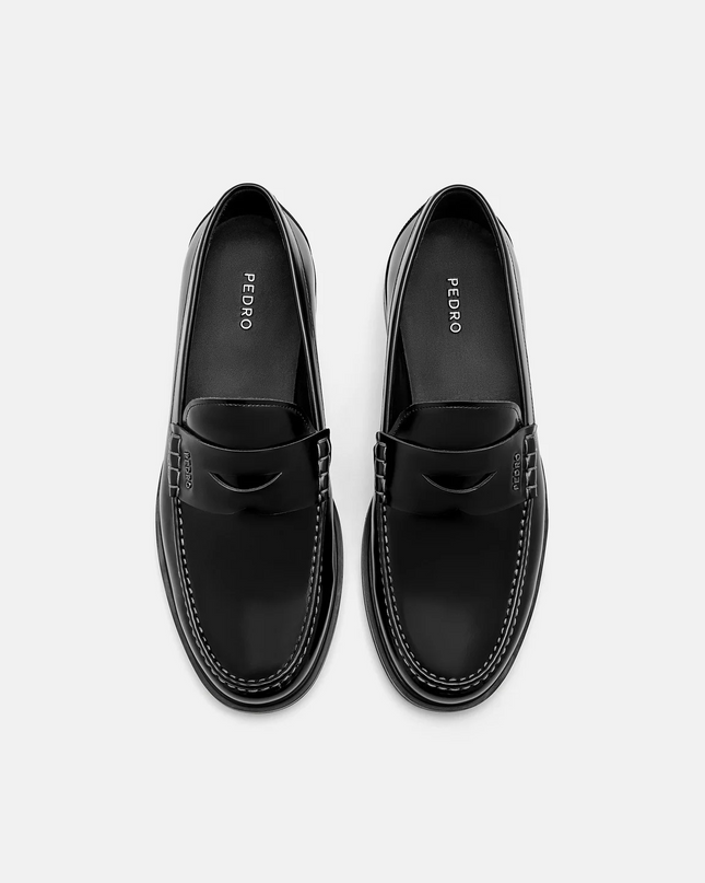 Leather Penny Loafers