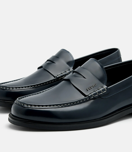 Leather Penny Loafers