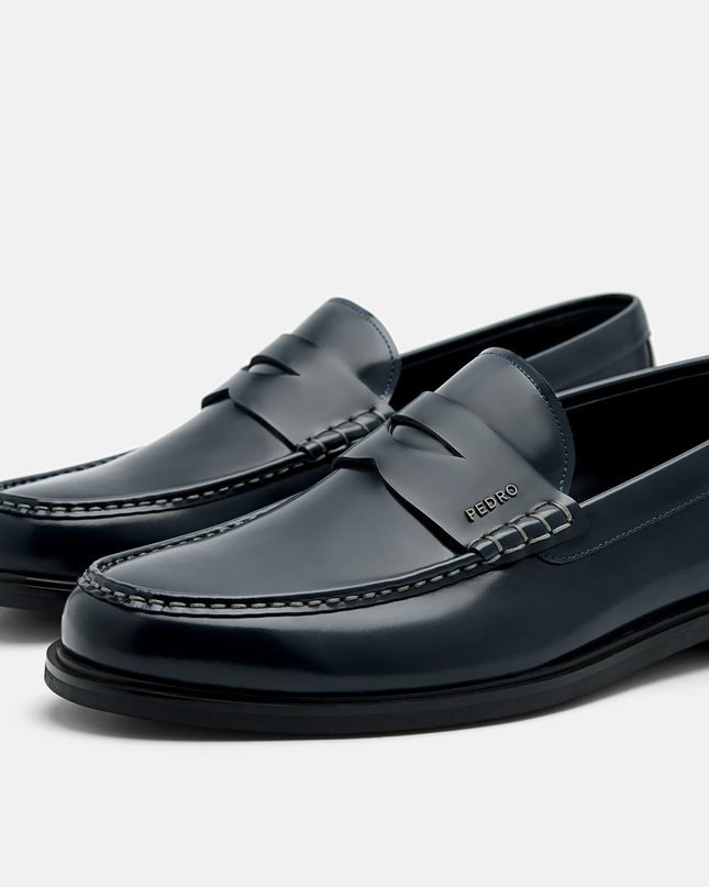 Leather Penny Loafers