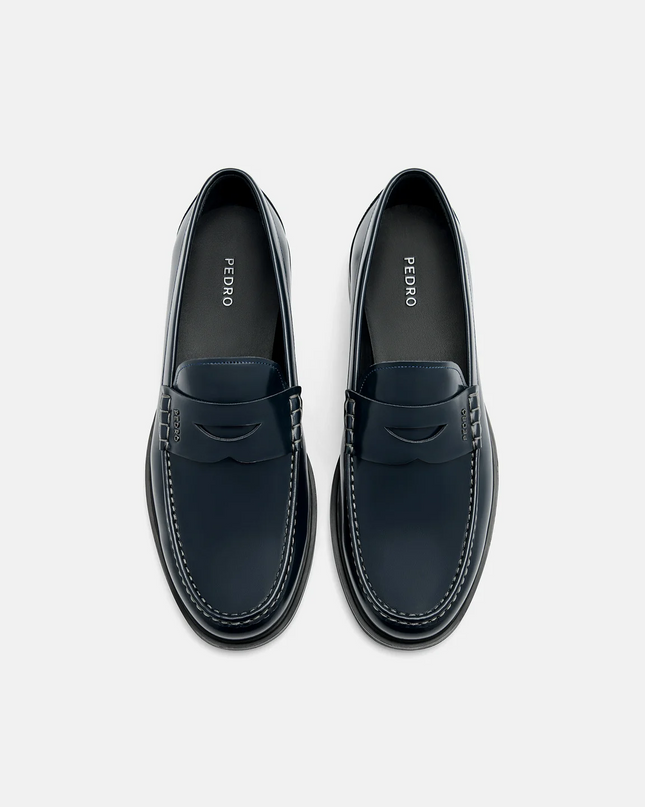 Leather Penny Loafers