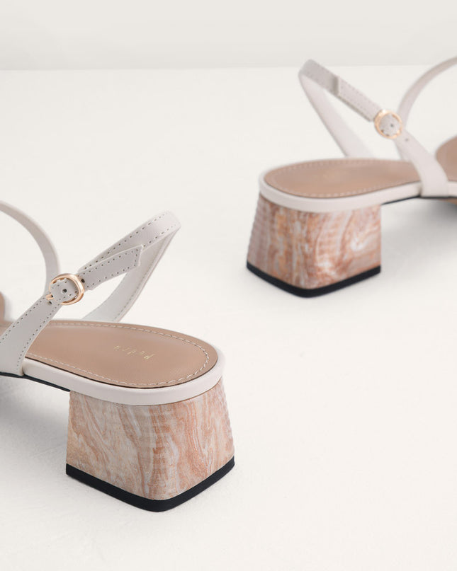 Square Toe Heeled Sandals