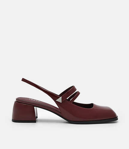 Tria Heel Pumps - Wine