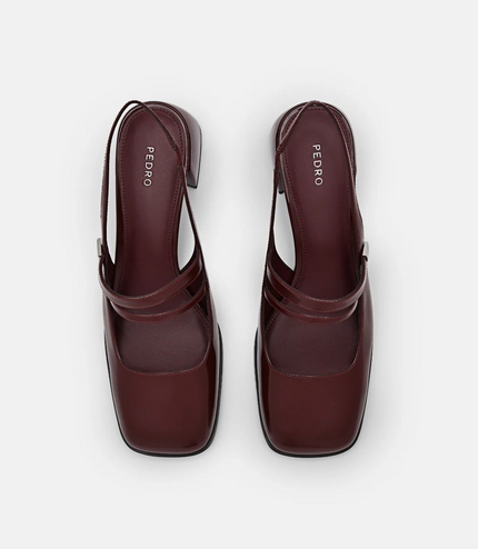 Tria Heel Pumps - Wine