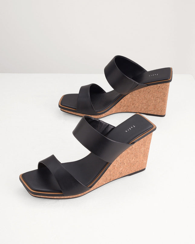 Strappy Wedge Sandals