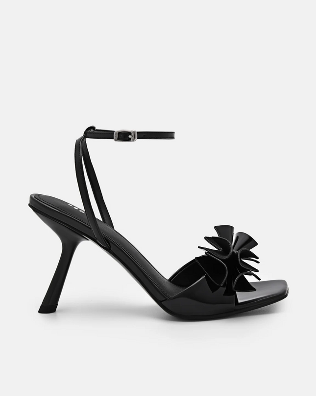 Stella Heel Sandals - Black