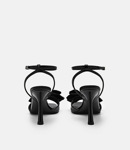 Stella Heel Sandals - Black