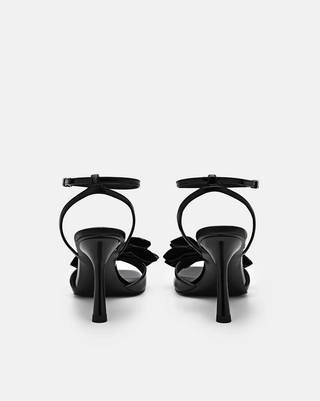 Stella Heel Sandals - Black