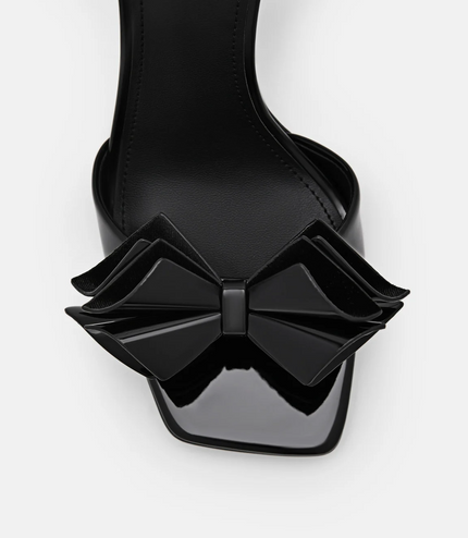Stella Heel Sandals - Black