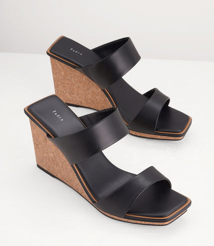 Strappy Wedge Sandals