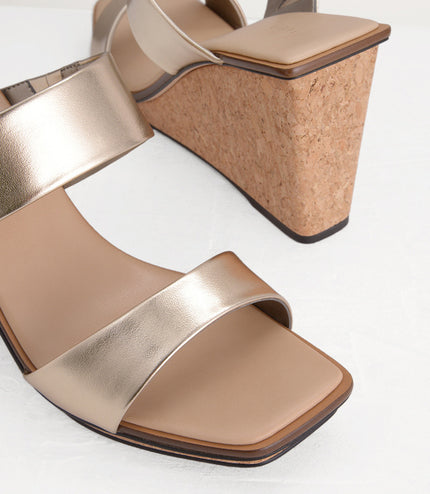 Strappy Wedge Sandals