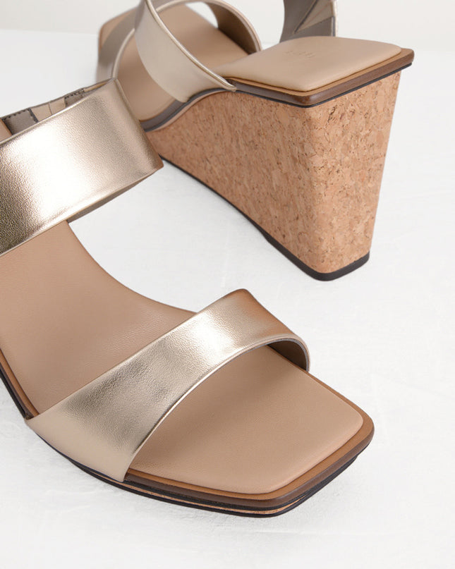 Strappy Wedge Sandals