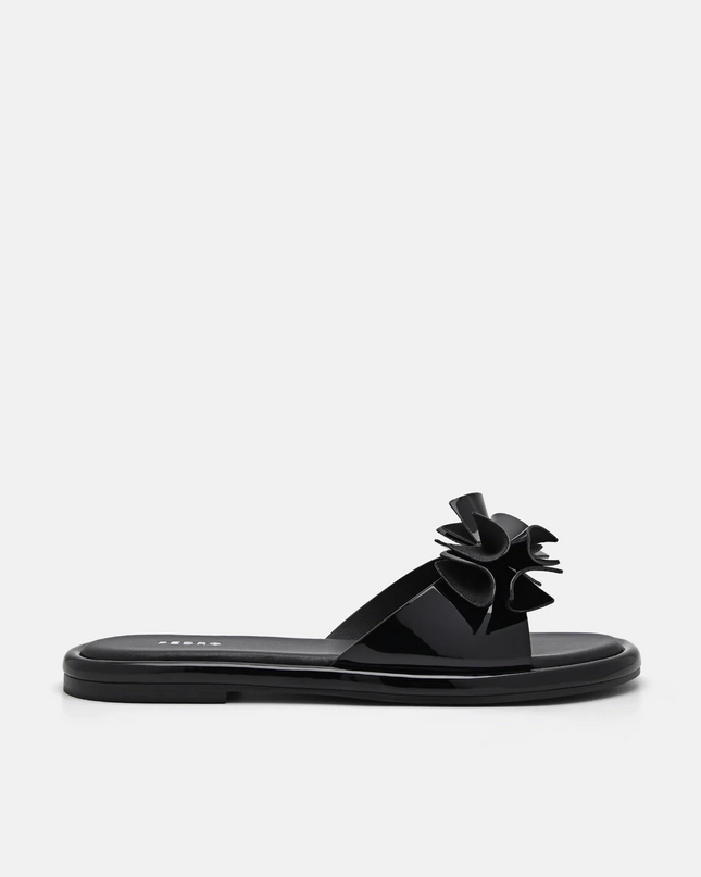 Stella Bow Sandals - Black