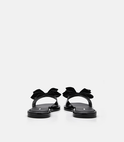 Stella Bow Sandals - Black