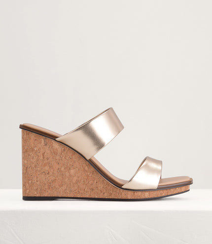 Strappy Wedge Sandals