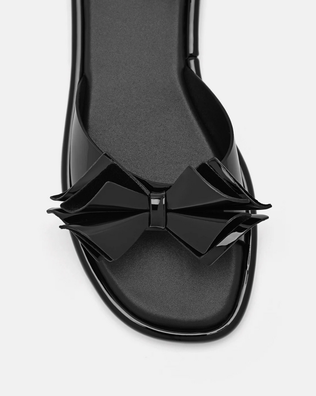 Stella Bow Sandals - Black