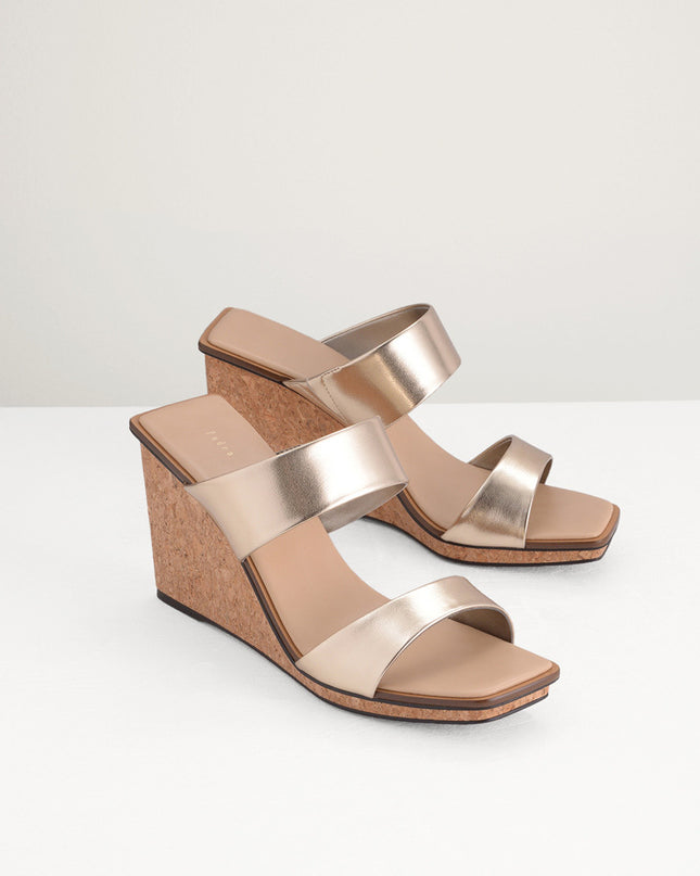 Strappy Wedge Sandals