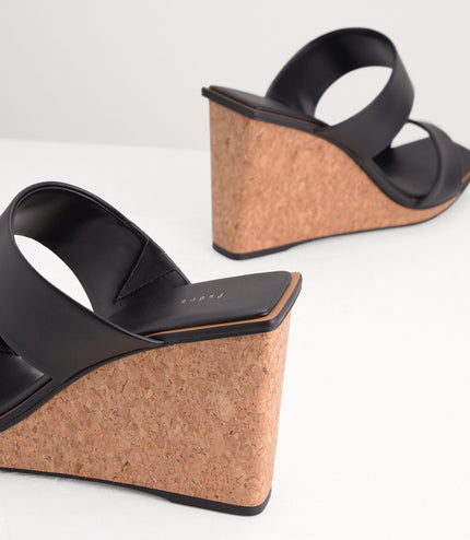 Strappy Wedge Sandals
