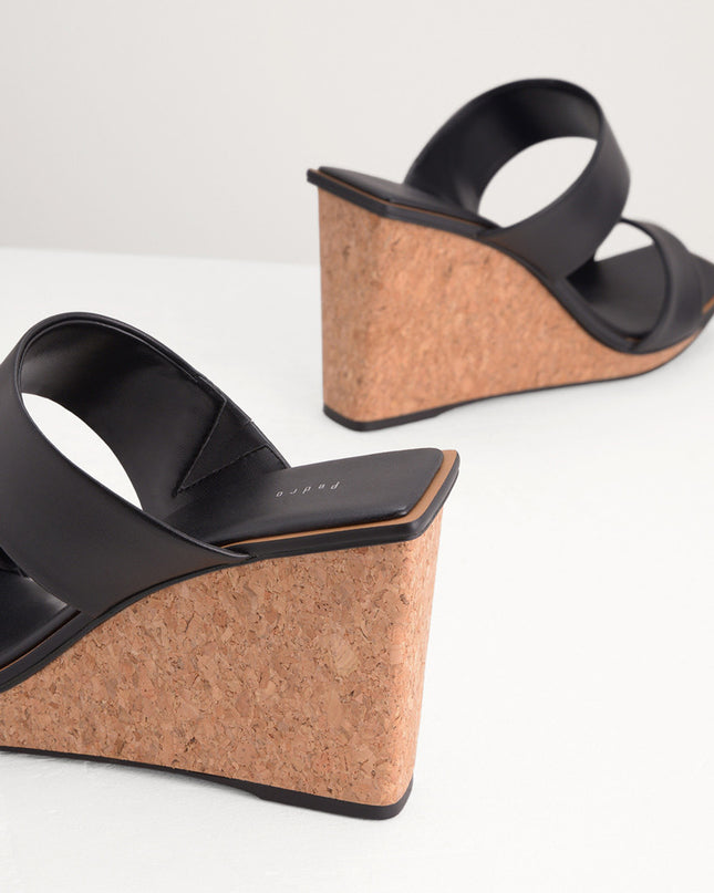 Strappy Wedge Sandals