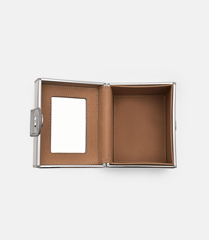 Stella Mini Clutch Bag - Silver