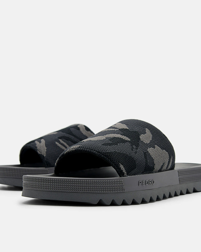 Slide Sandals - Dark Grey