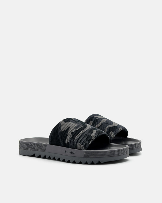 Slide Sandals - Dark Grey