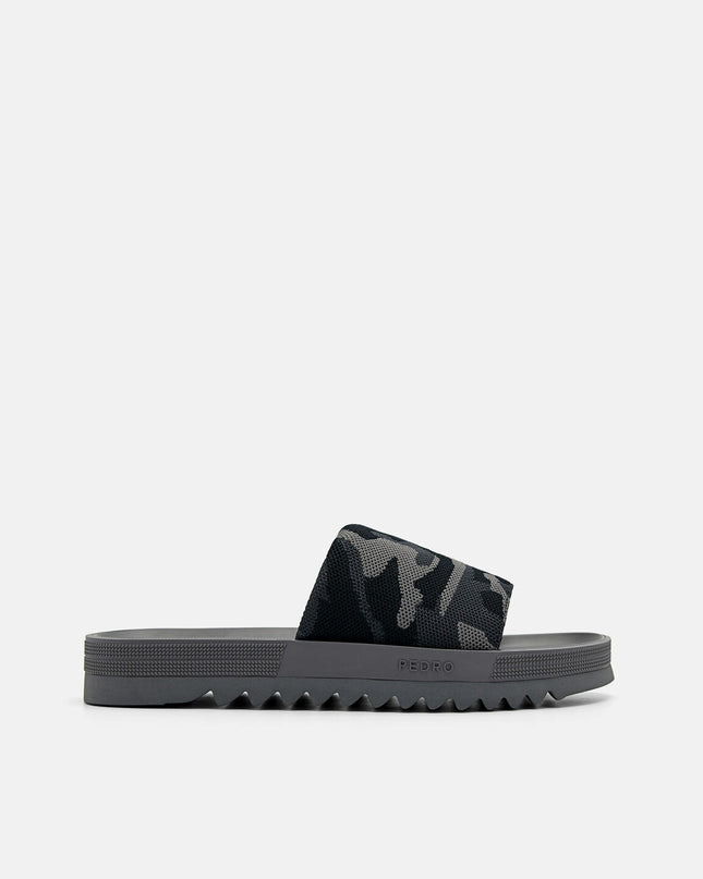 Slide Sandals - Dark Grey