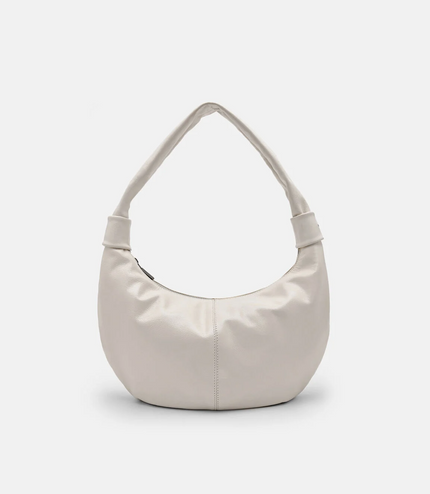 PEDRO Icon Leather Hobo Bag - Chalk
